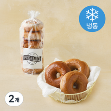 PICK A BAGEL 다크통밀 베이글 6개입 (냉동), 678g, 2개