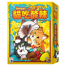 SWAN PANASIA 新天鵝堡 桌遊 貓吃酸辣 8歲以上 2~6人, 1盒