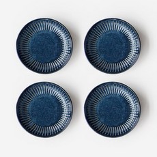 니코트 Everyday collection 앞접시 세트, 4개, 단품, 네이비