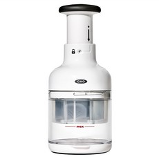OXO 好好壓切碎器，手壓設計，快速切碎蔬菜、堅果等食材, OX0101038A, 1個
