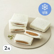 착한떡 백미샌드 땅콩잼 (냉동), 100g, 4개입, 2개
