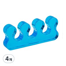 On&Living 矽膠腳趾平衡分趾環 藍色, 4個