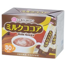 Seiko coffee 經典沖泡飲品 可可牛奶風味, 16g, 30個裝, 1組