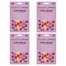 구디푸디 유아용 썸머패치 18p, 과일, 4개