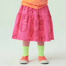 Choco.el 女童款文字印花長裙 CFB03SK618