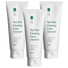 1618 茶樹泡沫潔面乳, 150ml, 3個