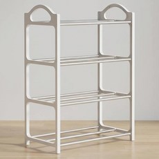 파르바 공간활용 다용도 신발장 정리대, 화이트, 1개