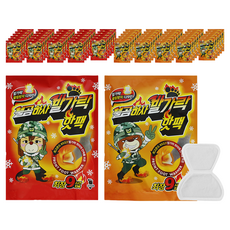 불곰하사 파스형 발가락 핫팩 80g, 60개