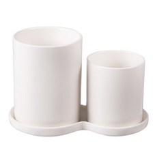 comet Home 瀝水餐具筒, 米白色, 1組