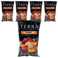 Terra 原味蔬菜薯片, 141g, 5個