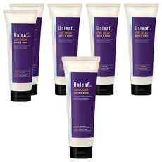 Daleaf 捲髮精華乳，集中修護受損捲髮，打造豐盈頭髮, 150ml, 6條