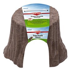 KAYTEE 躲藏屋 適用於倉鼠、沙鼠及小鼠 木質, 樹幹型 棕色, 1個