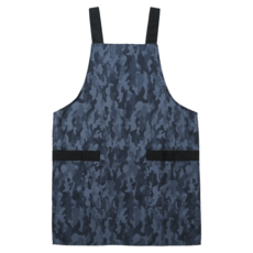 enjoylife 二口圍裙, 迷彩風 灰色, 1件