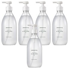 아로마티카 수딩 알로에 베라 젤, 500ml, 5개