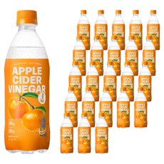 클룹 애사비소다 제주감귤 제로음료, 500ml, 24개