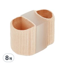Omilu 高級腳趾分離器 米色, 8個