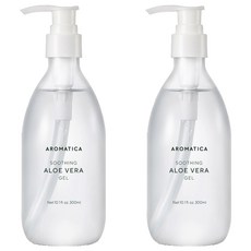 아로마티카 수딩 알로에 베라 젤, 300ml, 2개