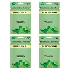 구디푸디 유아용 썸머패치 18p, 공룡, 4개