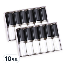 Market Plan 溫和縫紉線 2種 12入組, 黑色 + 白色, 10套