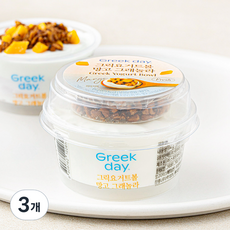 그릭데이 그릭요거트볼 망고그래놀라, 94g, 3개