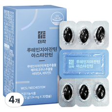 The Zac 葉黃素玉米黃素蝦紅素, 30片, 4個