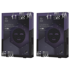 my scheming 我的心機 石墨烯a醇全能面膜, 4入, 2組