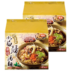 味王 巧食齋 當歸藥膳湯麵 全素 85g, 8包