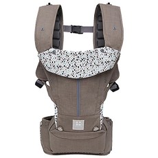 tobdi air peacell 空氣超天然氣囊背巾 頂級版, 超輕量竹纖維, 專利氣囊護肩, 新生兒至20公斤適用, All in one, 露絲星球棕