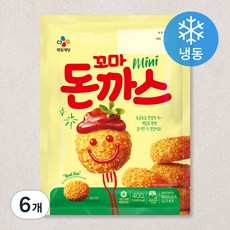 CJ제일제당 꼬마 돈까스 (냉동), 400g, 6개