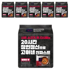 더미식 장인라면 얼큰한맛 116g, 24개