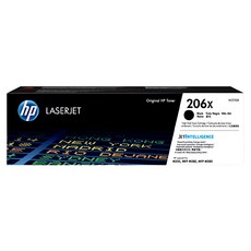 HP惠普 206X 碳粉匣高印量 W2110X 黑色, 原廠耗材，適用多款HP LaserJet印表機, 1個