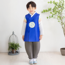 GAON BABY HANBOK 兒童用南波浪四色童韓服套裝 AM229