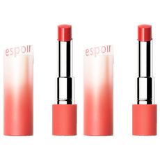 espoir 艾絲珀 Nowear豐盈霧面唇膏, 06 Coral Curd, 2支, 3g