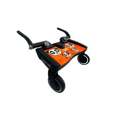 Rascal 小浣熊 手推車輔助踏板, 橘色 熊貓款, 1個