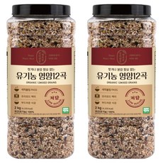 행복한엄마밥상 유기농 영양12곡, 2kg, 2개