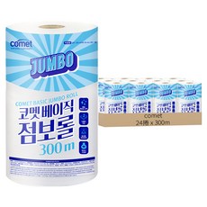 comet 捲筒衛生紙 Jumbo, 6包, 4捲, 300m
