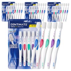 CLIO DENTIMATE Sense R 雙重細軟毛牙刷, 10入, 4個