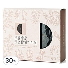 반달바닿 간편한 한끼미역, 25g, 30개