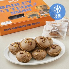 웰빙마루 국내산 찰보리 100% 초코 찰보리떡 (냉동), 50g, 1개, 12개입