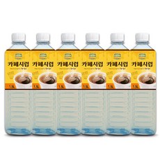 코나 카페시럽, 1.5L, 6개