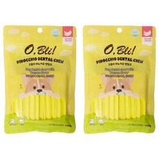 O Bli 噢 比利 軟式潔牙骨 犬用, 可口蜂蜜 + 香甜香蕉, 100g, 2包