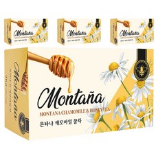 몬타냐 캐모마일 꿀차, 1.3g, 20개입, 4개