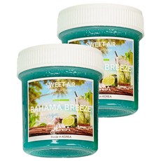 韓國 JENIA Sweet Air 車用除臭劑補充包 巴哈馬微風, 2個, 100g