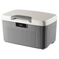 FAmILyLIFE 生活 珍藏加厚4碼密碼收納箱 25L 大款, 1層, 灰色