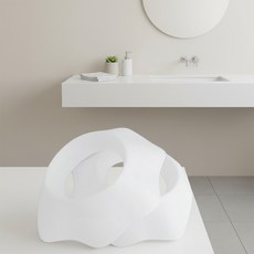 MF Store 不濕矽膠防水防潑濺 洗臉護腕 S, 白色, 4個