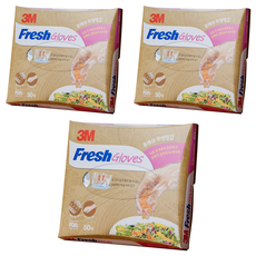 쓰리엠 후레쉬 장갑, 50개, 3개