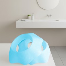 MF스토어 젖지 않은 실리콘 방수 스플래시 가드 세안 손목 밴드 S, 4개, 스카이