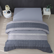 Hong Yew Bedding 鴻宇寢飾 雙人兩用被套 100%精梳純棉 純棉 蓋瑞 台灣製C20137, 1入