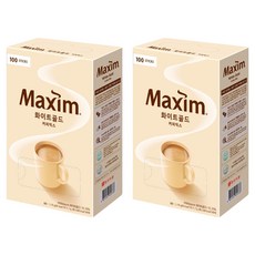 맥심 화이트골드 커피믹스, 11.7g, 100개입, 2개