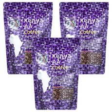 CODELLY Kenya AA咖啡豆, 無研磨咖啡豆, 200g, 3包